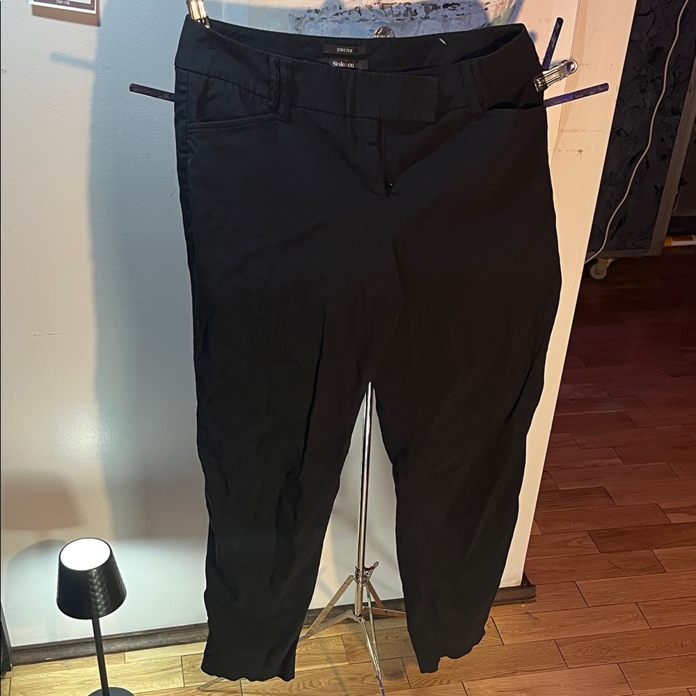 Style & Co. Black Women's Trousers